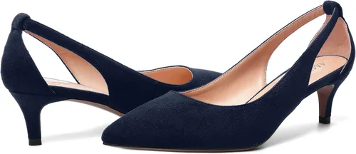 Vista 6 de Zapatos de tacón bajo para mujer, sin cordones, con puntera puntiaguda, de 2.0 in
