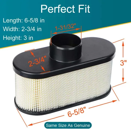 Vista 4 de Kit de ajuste Emmawin FR691V para Kawasaki FR651V FR730V FS481V FS541V FS600V FS651V FS691V FS730V Motor de Cortacésped, Reemplazo de filtro