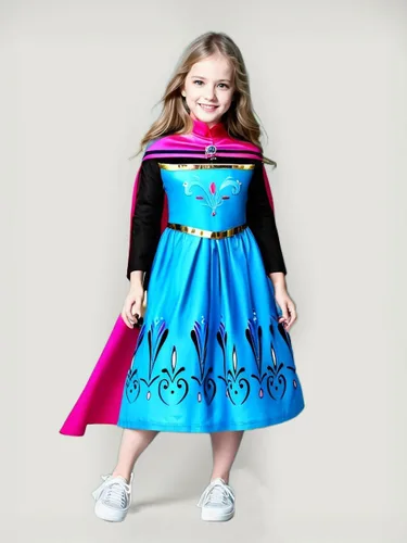 Vista 4 de Vestido de coronación Elsa, disfraz de Elsa para niñas, vestido de Elsa para niñas, cosplay, fiesta de cumpleaños, Halloween