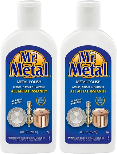Vista 12 de Goddard and Sons 707284 Líquido para pulir metales, 8 onzas Non-Abrasive, For Sterling Silver & Silverplate, Brass, Copper, Stainless Steel