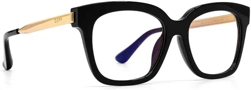 Vista 3 de DIFF Gafas Bella XS EXTRA SMALL FRAMES Designer Square Computer Blue Light Block Gafas para mujer con cara pequeña estrecha
