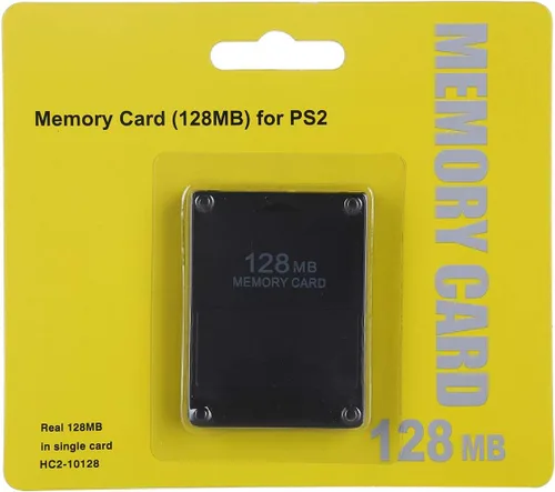 Vista 2 de Playstation 2 PS2 - Tarjeta de memoria de 128 MB