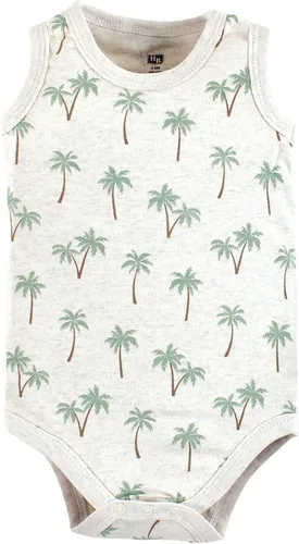 Vista 6 de Hudson Baby - Mamelucos unisex, sin mangas y de algodón, para bebé