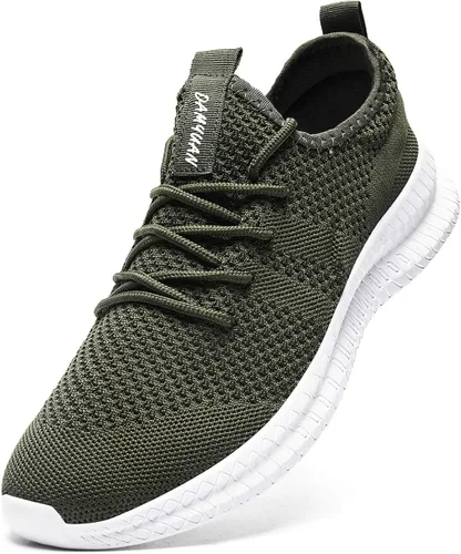 Vista 7 de FUJEAK Zapatos deportivos para hombre para gimnasio tenis atletismo zapatos para correr para ir a la ruta zapatos para caminar ligeros deslizantes