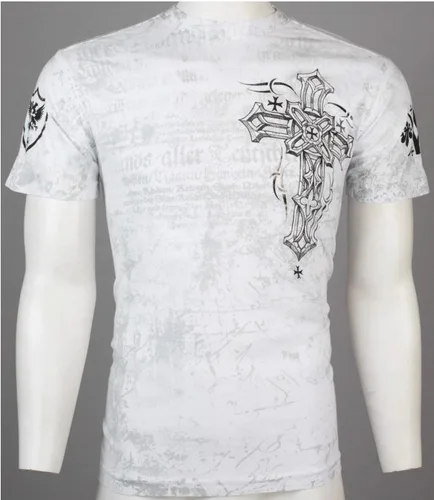 Vista 2 de Archaic by Affliction - Camiseta para hombre, color azul marino
