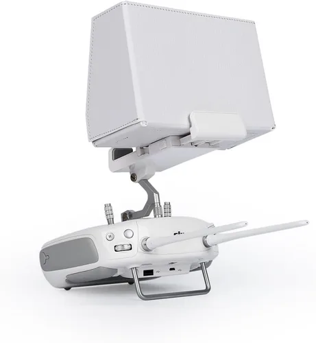 Vista 2 de Parasol para monitor de 5.5 pulgadas para DJI Inspire 1/2 Phantom 2 3 Phantom 4, compatible con 5.5 pulgadas Smartphone iPhone X/8plus/8/7 Samsung