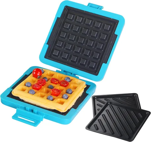 Vista 10 de MKYSAIL Tostador, Tostador de Microondas, Fabricante de Sándwiches, Fabricante de Panini, Apto para Lavavajillas, SIN Electricidad, Inalámbrico