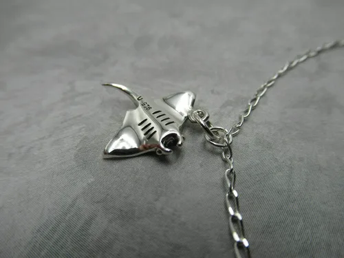 Vista 8 de Pulsera de tobillo de plata de ley 925 con diseño de tortuga de mar y océano