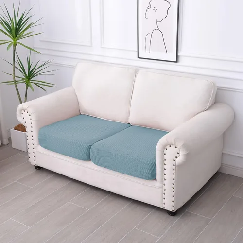 Vista 234 de hyha Fundas impermeables para sofá seccional, fundas de cojín Beige