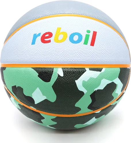 Vista 12 de Premium Rubber/Leather Basketball - Kids & Youth, Size 3/4/5/6/7