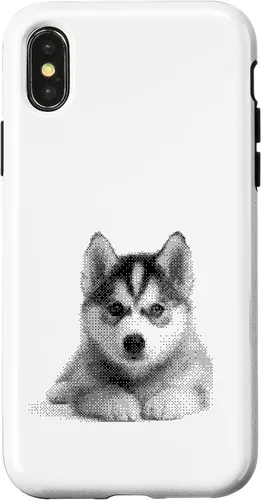 Vista 5 de Cute Siberian Husky for Dog Mom and Paw Parents Case for iPhone 16