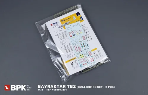 Vista 5 de BPK 7230-1/72 - Bayraktar TB2 Dual Combo Set Escala Modelo Kit