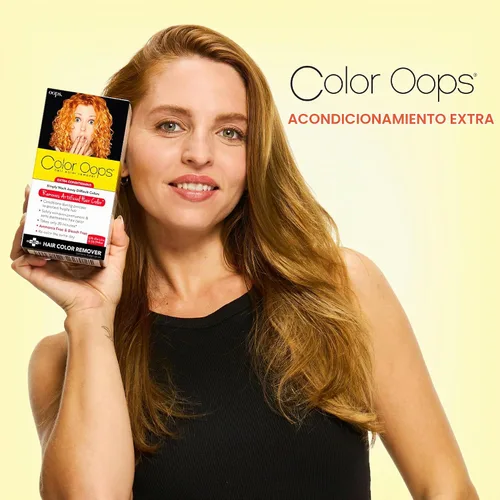 Vista 9 de Color Oops decolorante de cabello con extra acondicionador. 1 unidad de acondicionamiento extra