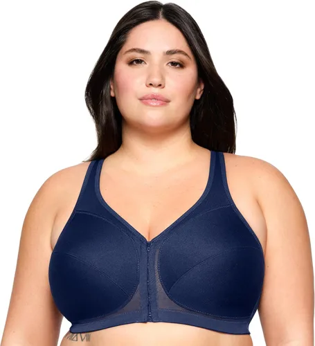 Vista 35 de Sostén Glamorise de mujer, tamaño plus, postura mágica elevada, apoyo de espalda, negro, 48I