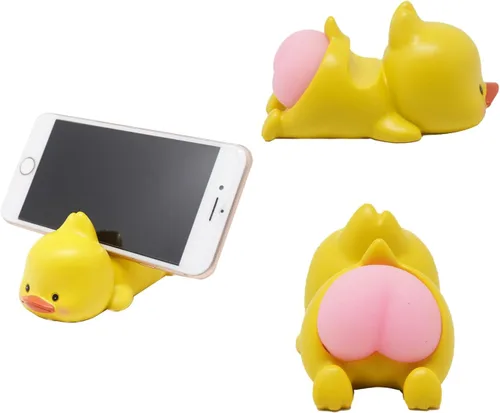 Vista 22 de Cute Animal Deer Cell Phone Stand Holder, Small Desk Phone Stand Mount for iPhone Android Samsung Galaxy Note