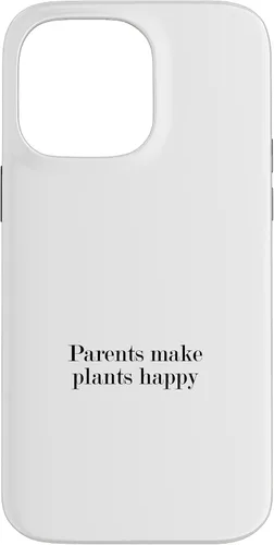 Vista 21 de iPhone XR Parents make plants happy Case