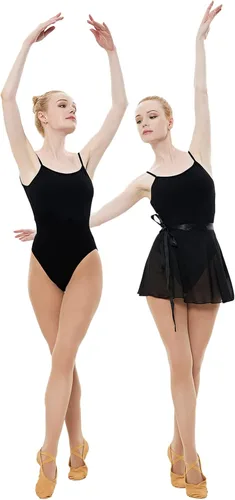 Vista 3 de MANZI 3 pares de medias de baile convertibles para mujer, medias de ballet de transición