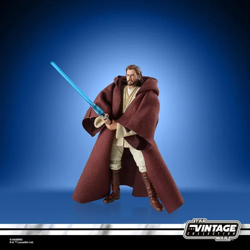 Vista 6 de STAR WARS The Vintage Collection OBI-Wan Kenobi Toy VC31, figura de acción de ataque de los clones a escala de 3.75 pulgadas, juguetes para niños