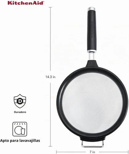 Vista 3 de KitchenAid KE161OHOBA Colador clásico, 7 pulgadas