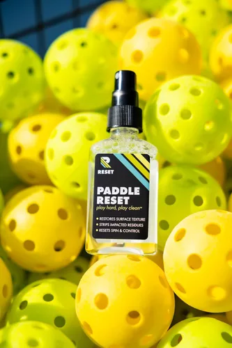 Vista 6 de Limpiador de paletas de pickleball - Elimina los residuos impactados y aumenta el giro y el control