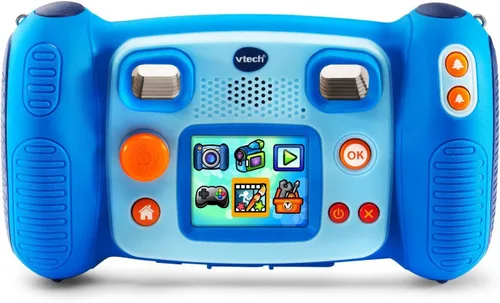 Vista 2 de VTech KidiZoom Camera Pix, Azul (Empaque sin Frustraciones)
