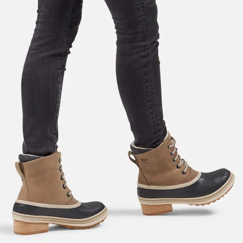 Vista 6 de Sorel Encaje Slimpack III para mujer, lluvia y nieve, resistente al agua, Nieve