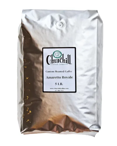 Vista 4 de Churchill Café Amaretto Royal 12 oz - Molido (Decaf)