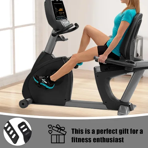 Vista 6 de 1 par de correas ajustables para pedal de bicicleta de ejercicio, correas de repuesto para pie de bicicleta estacionaria, universal para bicicleta A