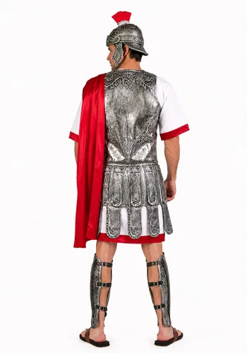 Vista 3 de Set de Disfraz de Armadura de Gladiador para Hombre Multicolor