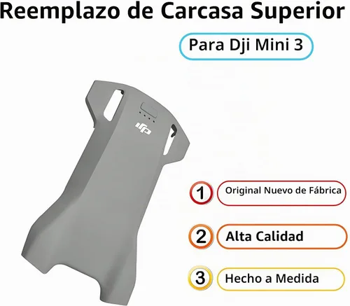 Vista 3 de Carrocería superior cubierta cubierta piezas de reparación para Dji Mini 3 Drone Accesorios de repuesto originales (carcasa superior)