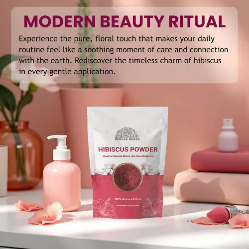 Vista 4 de Hibiscus Powder for Skin 8.01 oz Hibiscus Powder for Face (8 oz) Polvo de hibisco crudo 100% puro para cabello, piel y té Vegano, sin OMG, sin