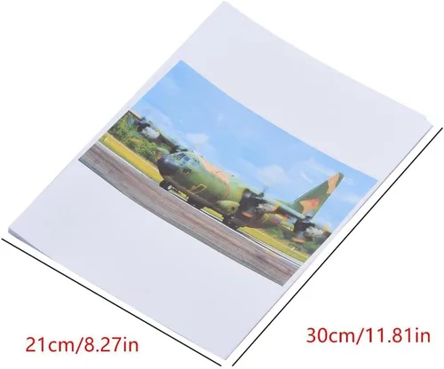 Vista 5 de DAGIJIRD USAF C-130 Hercules - Modelo de avión de transporte a escala 1:50, kit de modelo de papel 3D (kit sin ensamblar)