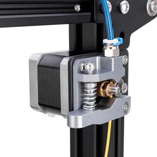 Vista 6 de Ender 3 v2 Ender 3 CR-10 extrusora totalmente metálica de aluminio MK8 Bowden Extrusora de 40 dientes Ender 3 Pro/Ender 5/CR-10 Series 3D Impresora