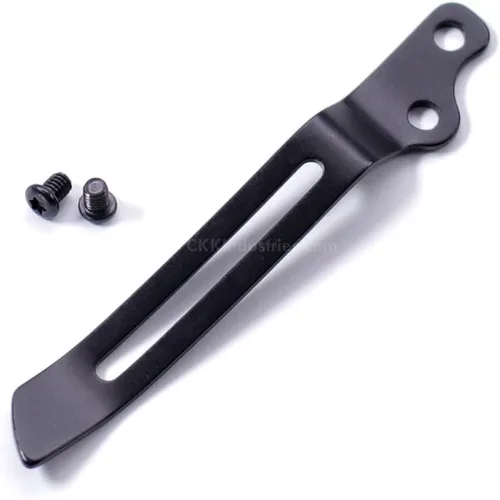 Vista 28 de EZSMITH (Modelo 1 Pinza de bolsillo universal - (Acabado táctico negro) - Pinza de bolsillo de repuesto para cuchillos plegables, teléfonos Modelo 1