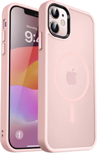Vista 154 de MOCCA - Funda magnética resistente para iPhone XR de 6.1 pulgadas, compatible con MagSafe, funda con protección contra caídas de grado militar