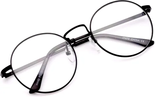 Vista 3 de Big Mo's Toys Gafas de mago – Alambre redondo para disfraz – 1 par