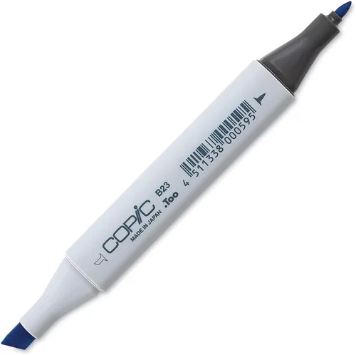 Vista 6 de Copic Marcador de alcohol clásico de doble punta, R17-Copic, lápiz labial naranja