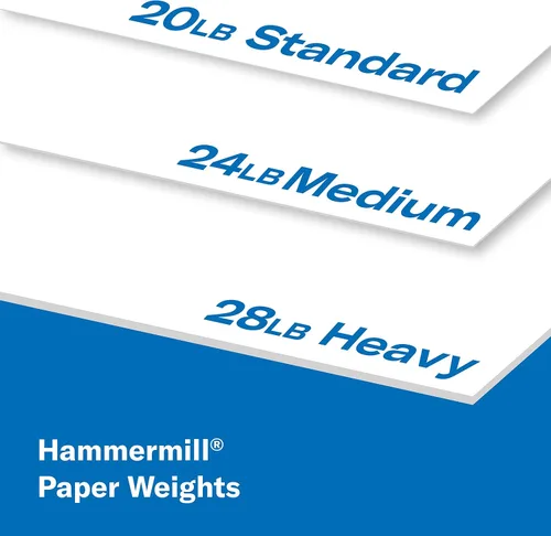Vista 8 de Hammermill papel, Fore multifunción, 24 lb, 8.5 x 11, carta, brillo 96, Blanco