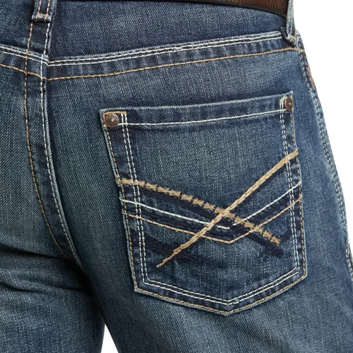 Vista 4 de ARIAT M5 Slim Deadrun - Jeans apilables de pierna recta para hombre