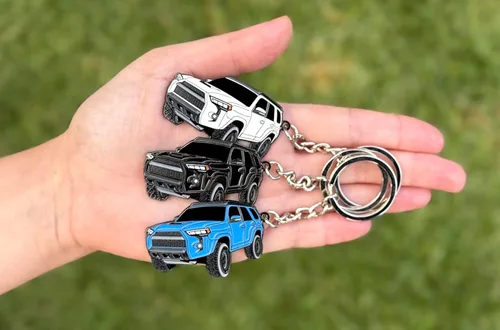 Vista 3 de 4Runner Accesorios - Llavero 4 runner llavero funda para llave - 3ra 4ta 5ta gen mods trd accesorios para coche