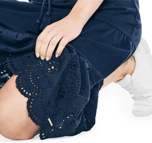 Vista 3 de Nautica Vestido midi con ojales para mujer