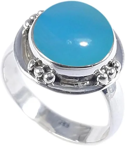Vista 18 de Anillo de plata esterlina 925 para las mujeres joyas de piedras preciosas anillo joyería de moda para su venta Helloween (R-1369)