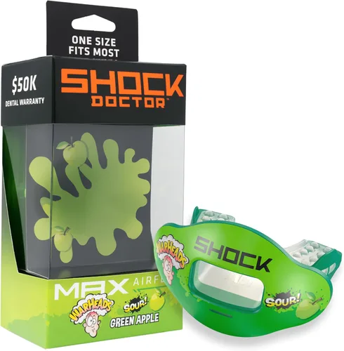 Vista 11 de Shock Doctor Kool Aid Protector Bucal para Labios - Máximo Flujo de Aire, Protección Completa de la Boca Compatible con Brackets, Protector