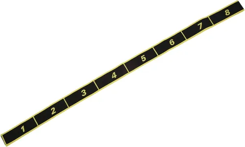 Vista 9 de Drfeify Banda elástica para hacer ejercicio, gimnasio, entrenamiento de danza latina, banda elástica con súper elasticidad, adecuada para baile