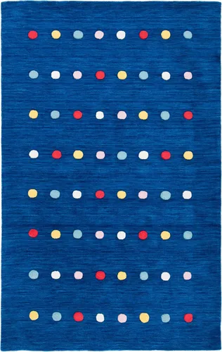 Vista 13 de SAFAVIEH Colección Kids - Alfombra de pasillo de 2 pies 3 pulgadas x 6 pies, marfil, lana de lunares hecha a mano, ideal para zonas de alto tráfico