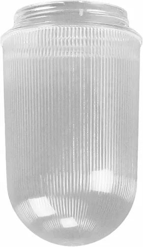 Vista 6 de KASTLITE Tarro de gelatina blanca acrílica con cuello roscado, luz descendente de 6 pulgadas para interiores y exteriores, diámetro exterior de 3.25