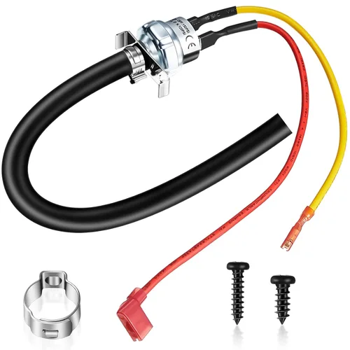 Vista 8 de Flutesan Interruptor de Presión de Aire Compresor de Aire Controlador de Presión 70-180 PSI Interruptor 120V AC