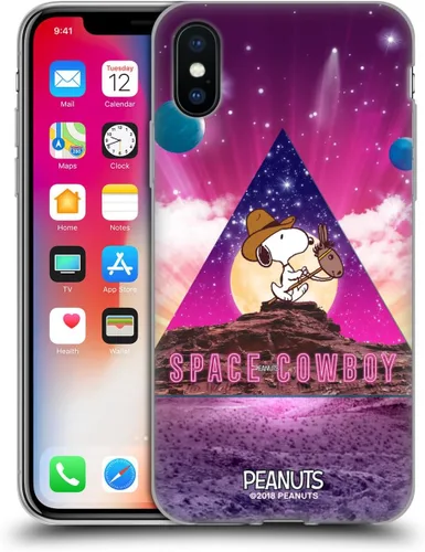 Vista 160 de Head Case Designs Funda de gel con licencia oficial de Peanuts Nebula Cactus Needles Snoopy Space Cowboy [protección de grado militar] compatible