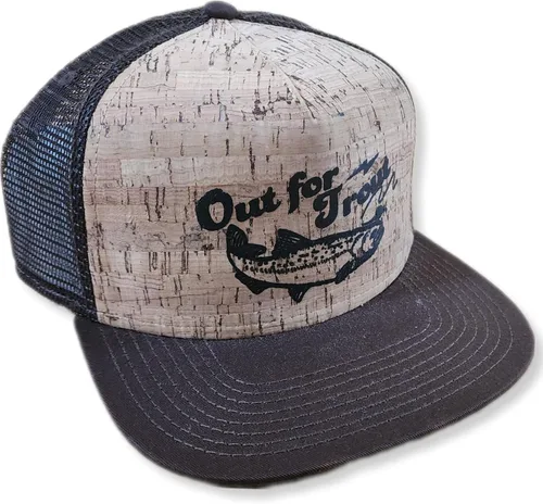 Vista 8 de ThatsRad Out for Trout Corduroy Snapback Sombrero Gorra Pesca con Mosca Pescador