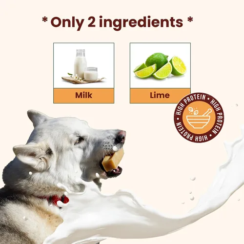 Vista 3 de Queso auténtico del Himalaya de yak para perros - Pequeño (Paquete de 10) - Procedencia de las estribaciones prístinas del Himalaya, sin cuero